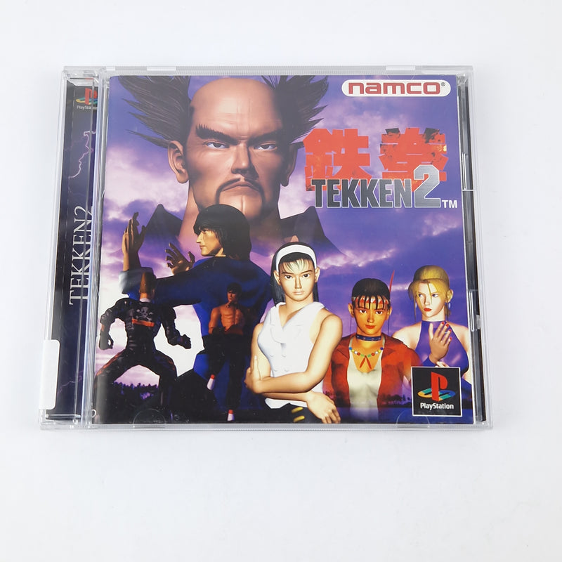 Playstation 1 game: Tekken 2 - CD instructions OVP | SONY PS1 PSX JAPAN version