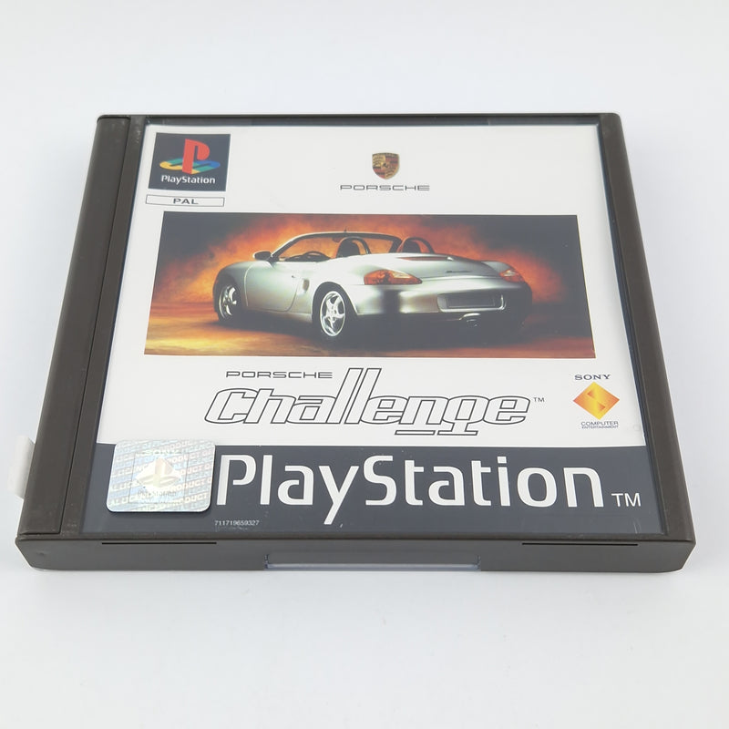Playstation 1 Spiel : Porsche Challenge - CD Anleitung OVP | SONY PS1 PSX PAL