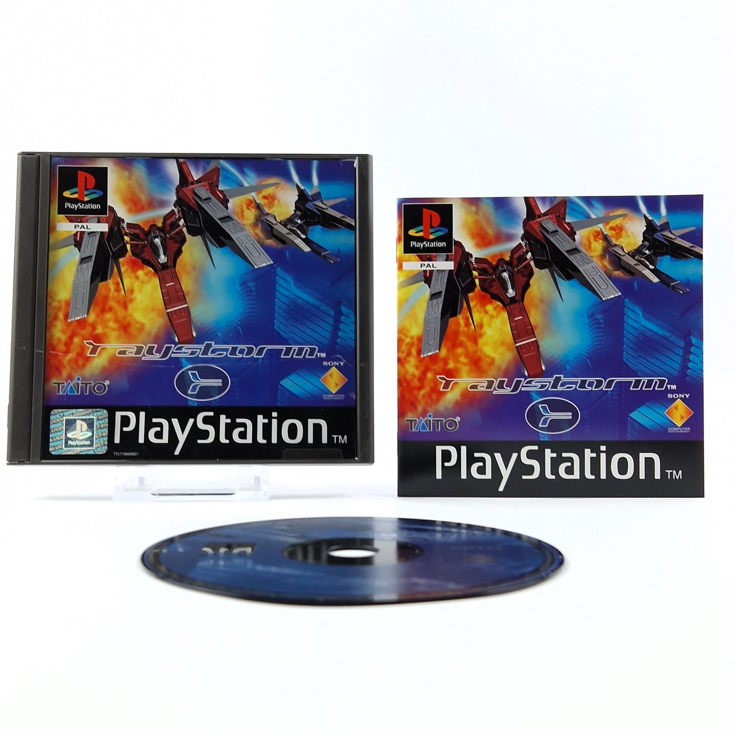 Playstation 1 game: Raystorm - CD instructions OVP | SONY PS1 PSX PAL
