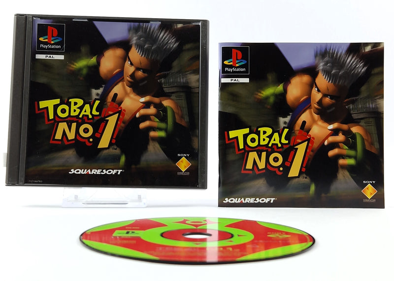 Playstation 1 game: Tobal No. 1 - CD instructions OVP | SONY PS1 PSX PAL