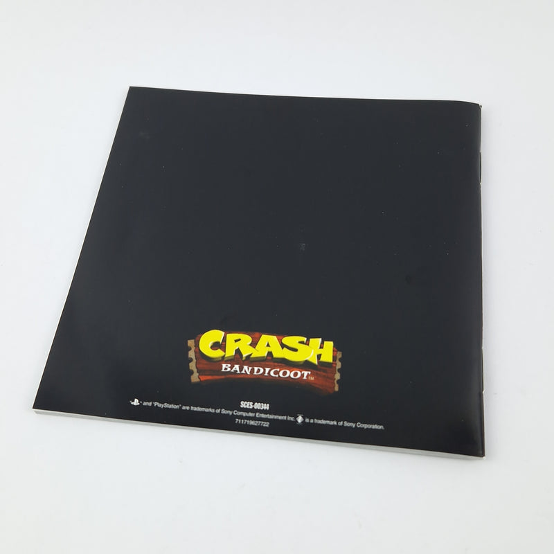 Playstation 1 game: Crash Bandicoot 1 + DEMO - CD instructions OVP | PS1 PSX PAL