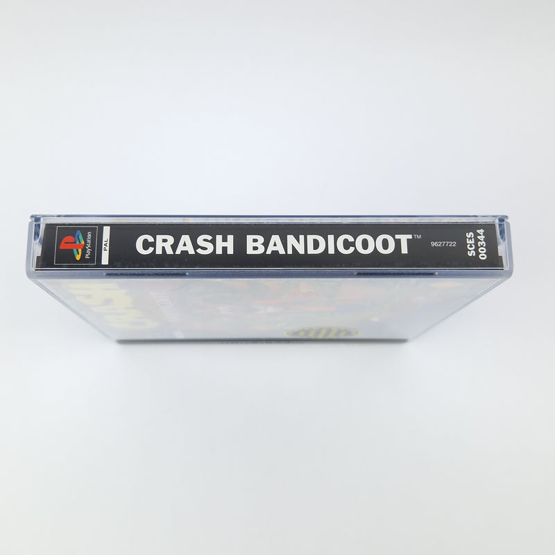 Playstation 1 game: Crash Bandicoot 1 + DEMO - CD instructions OVP | PS1 PSX PAL
