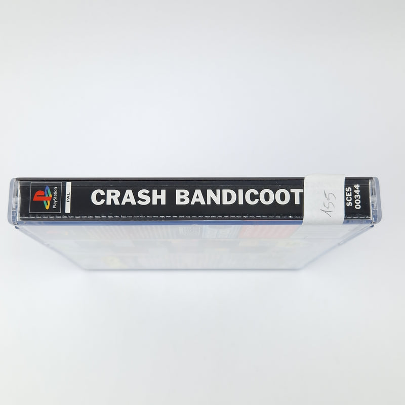 Playstation 1 game: Crash Bandicoot 1 + DEMO - CD instructions OVP | PS1 PSX PAL