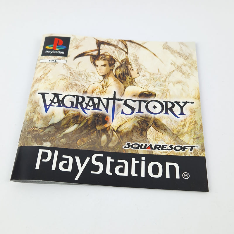 Playstation 1 Game: Vagrant Story - CD Instructions OVP | PS1 PSX PSone PAL