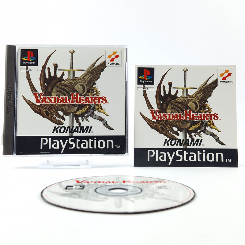 Playstation 1 Spiel : Vandal Hearts - CD Anleitung OVP | PS1 PSX PSone PAL