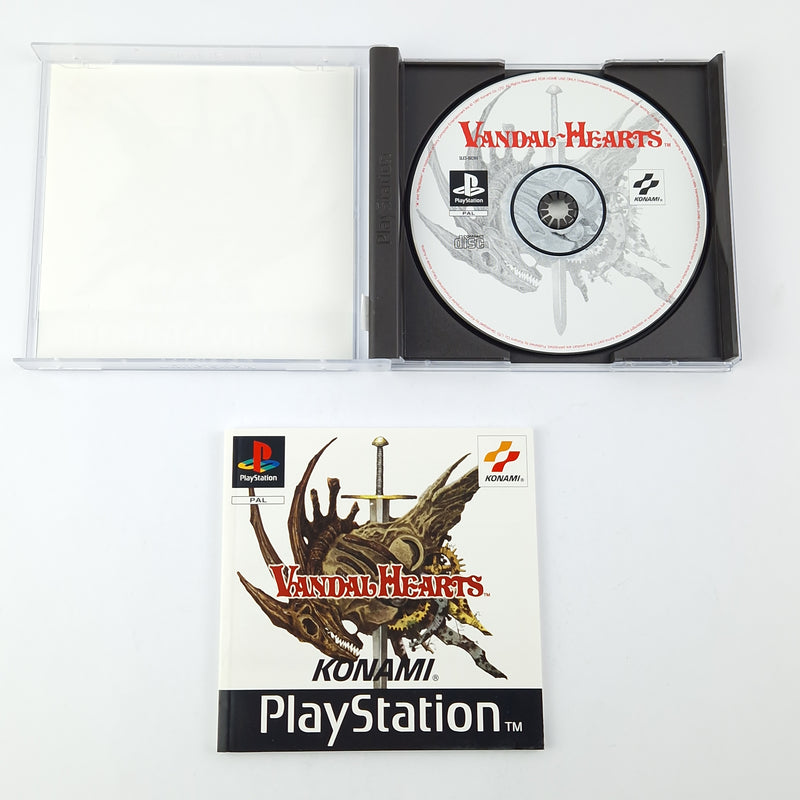Playstation 1 Spiel : Vandal Hearts - CD Anleitung OVP | PS1 PSX PSone PAL