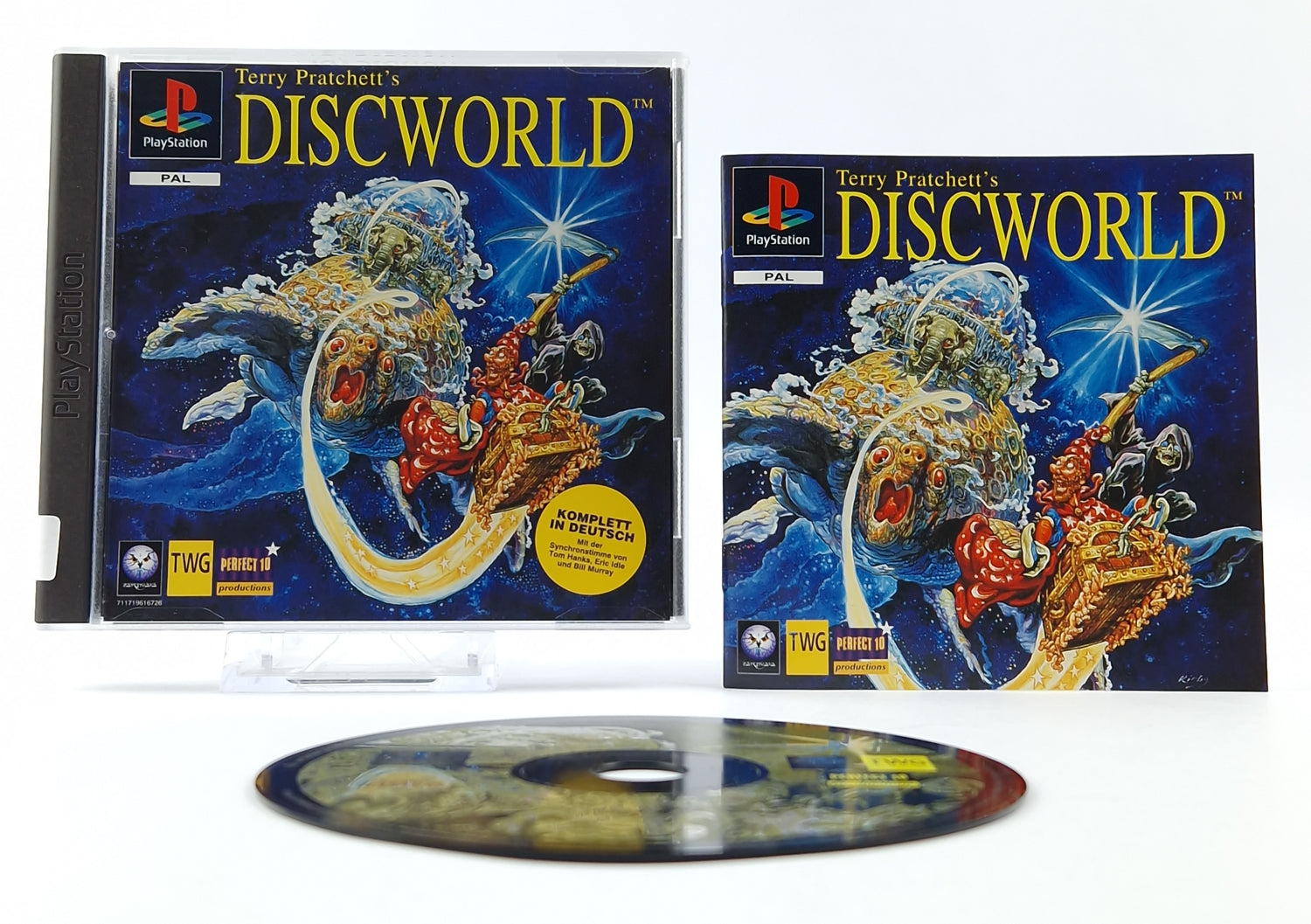Playstation 1 game: Discworld - CD instructions OVP | PS1 PSX PSone PAL