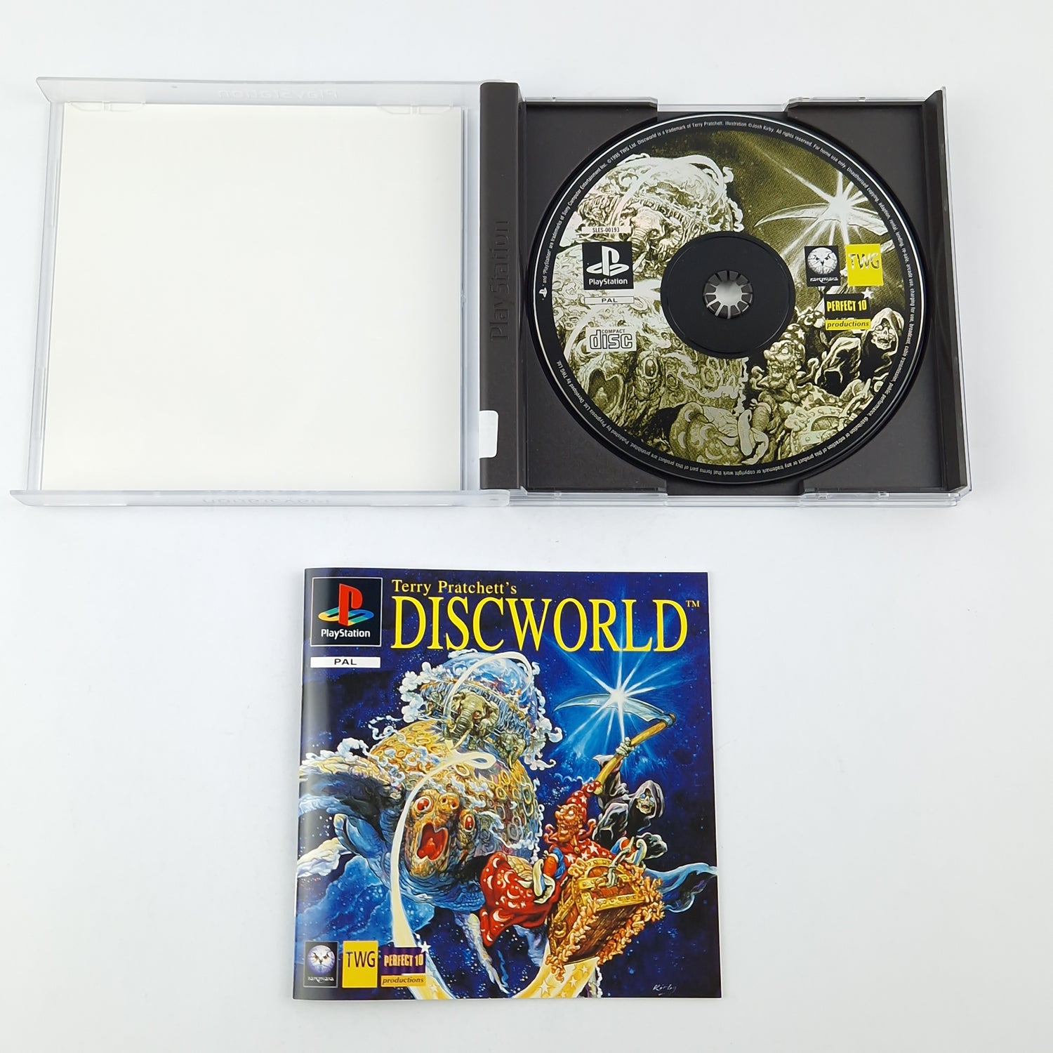 Playstation 1 Spiel : Discworld  - CD Anleitung OVP | PS1 PSX PSone PAL