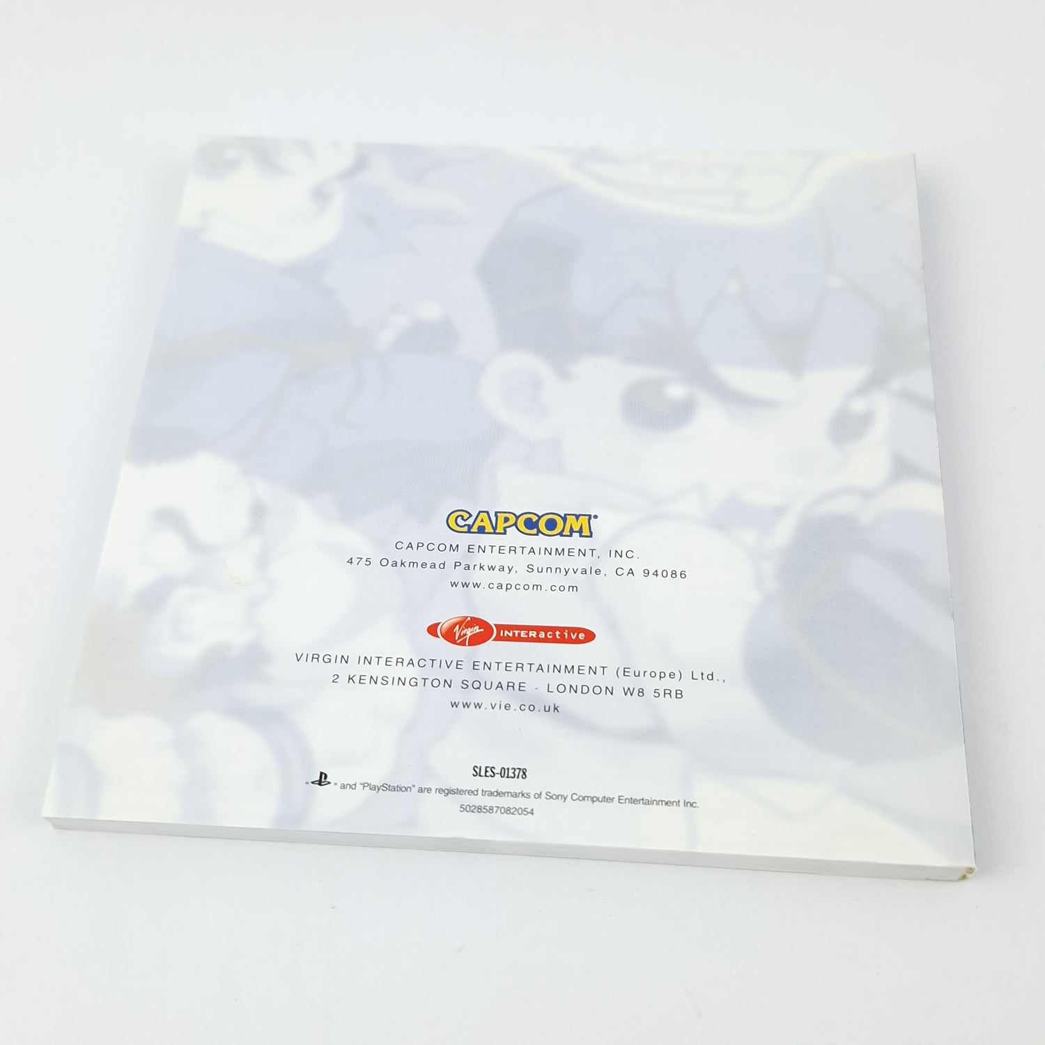 Playstation 1 Spiel : Pocket Fighter - CD Anleitung OVP | PS1 PSX PSone PAL