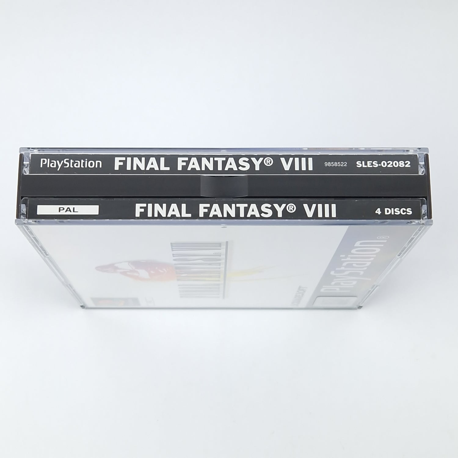 Playstation 1 Game: Final Fantasy VIII - OVP Double Case PS1 PSX Psone PAL FF8
