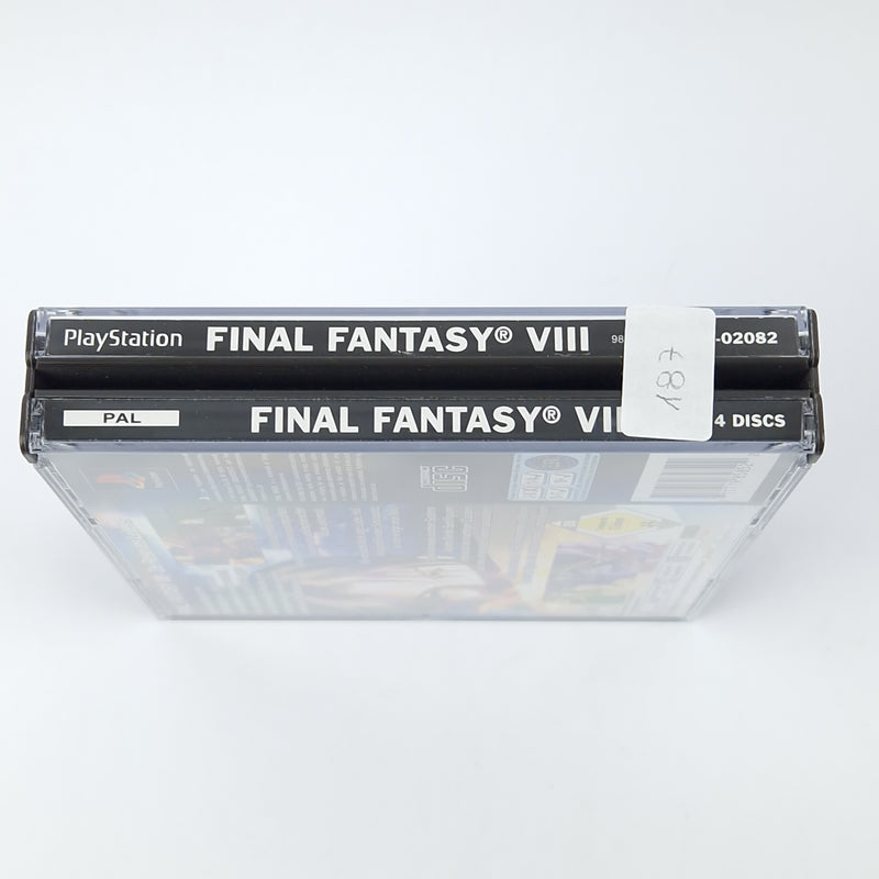 Playstation 1 Spiel : Final Fantasy VIII - OVP Double Case PS1 PSX Psone PAL FF8
