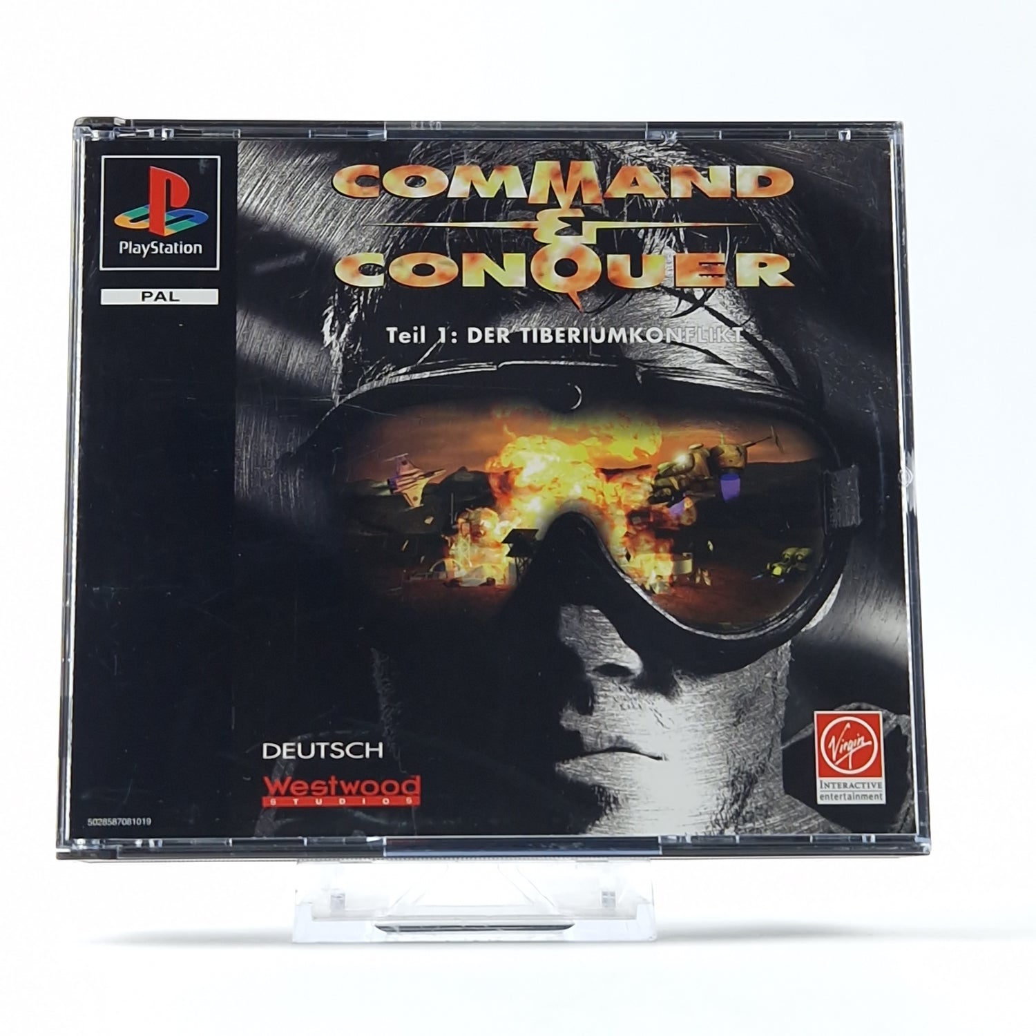 Playstation 1 Game: Command & Conquer Part 1 - OVP Double Case PS1 PSX Psone