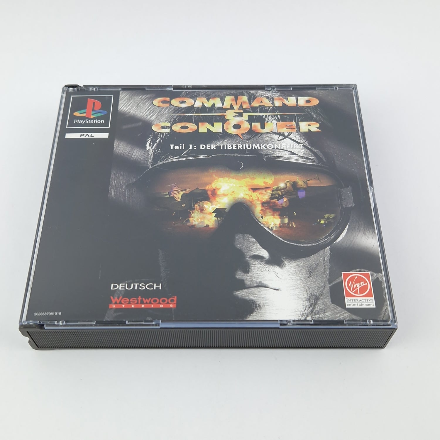 Playstation 1 Game: Command & Conquer Part 1 - OVP Double Case PS1 PSX Psone