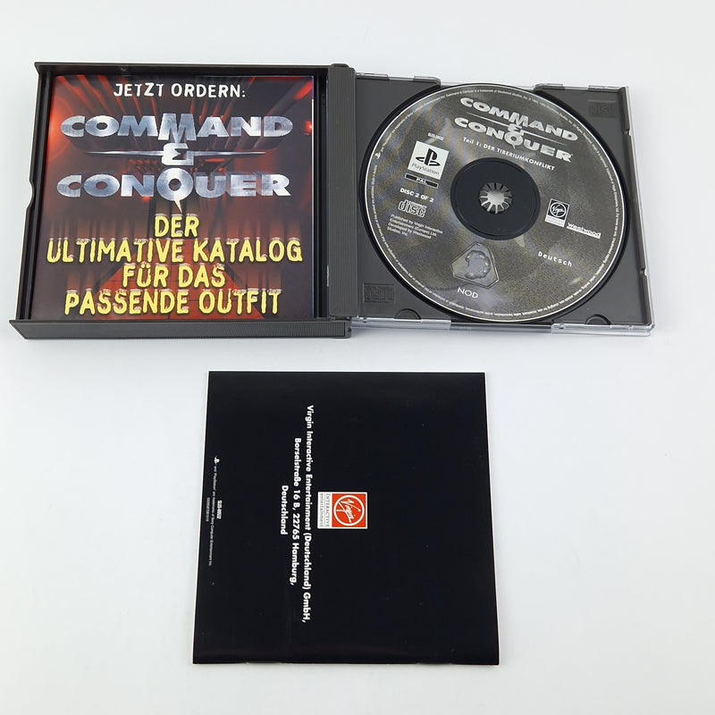 Playstation 1 Game: Command &amp; Conquer Part 1 - OVP Double Case PS1 PSX Psone