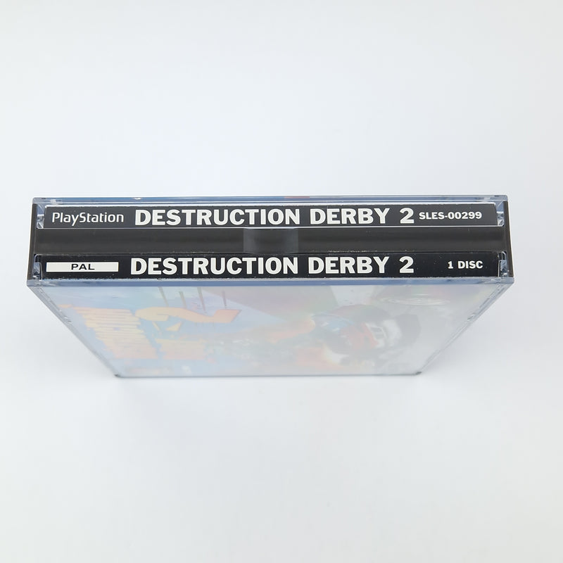 Playstation 1 Spiel : Destruction Derby 2 - OVP Double Case PS1 PSX Psone PAL
