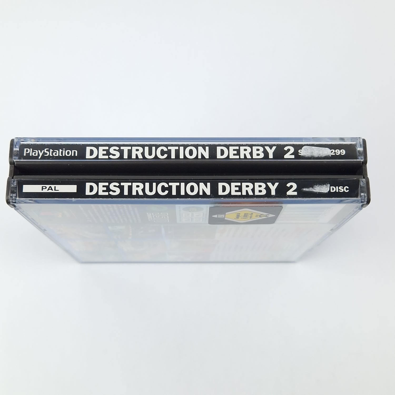 Playstation 1 Game: Destruction Derby 2 - OVP Double Case PS1 PSX Psone PAL