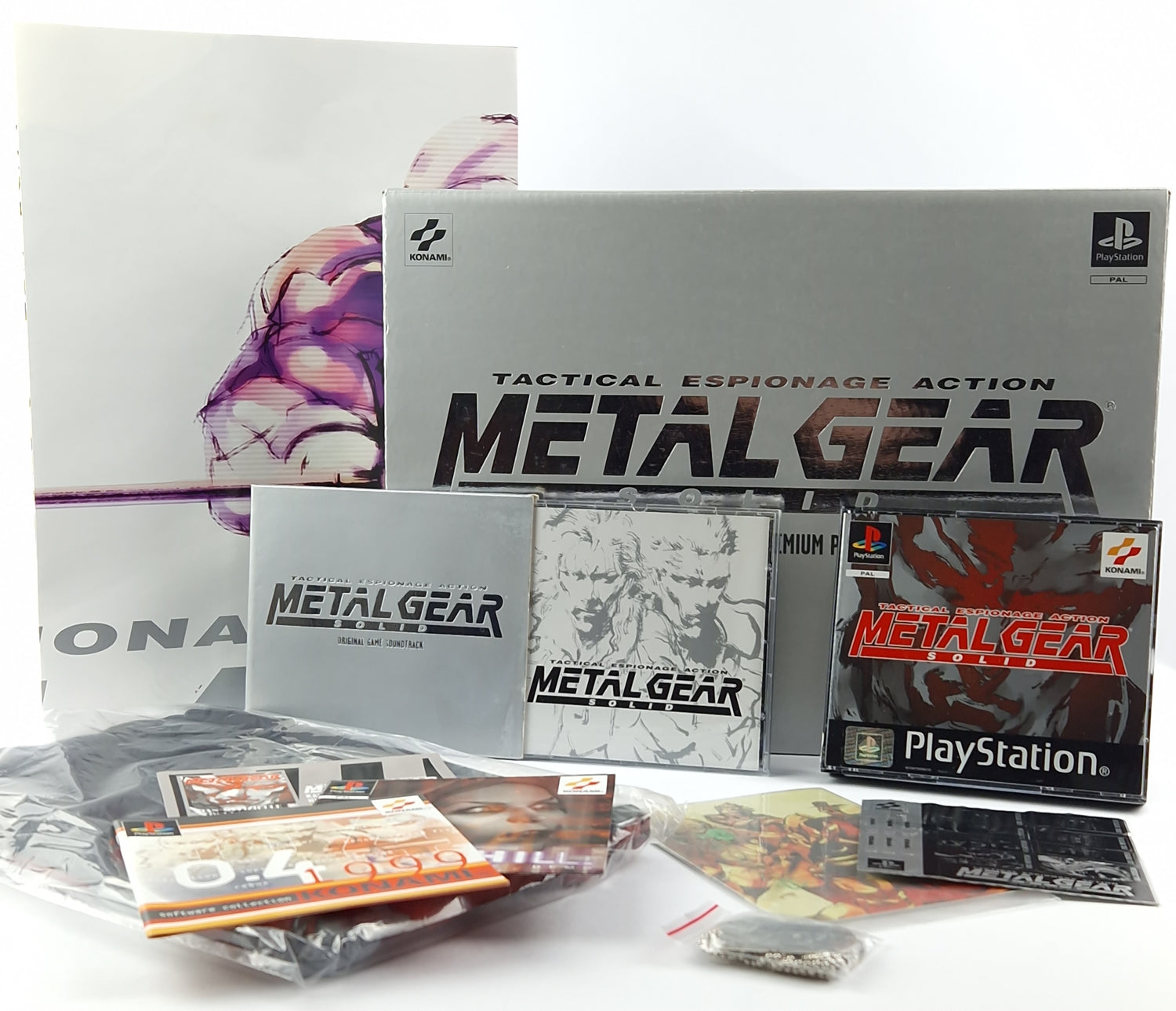 Playstation 1 Spiel : Metal Gear Solid Limited Premium Edition Package - PS1 OVP