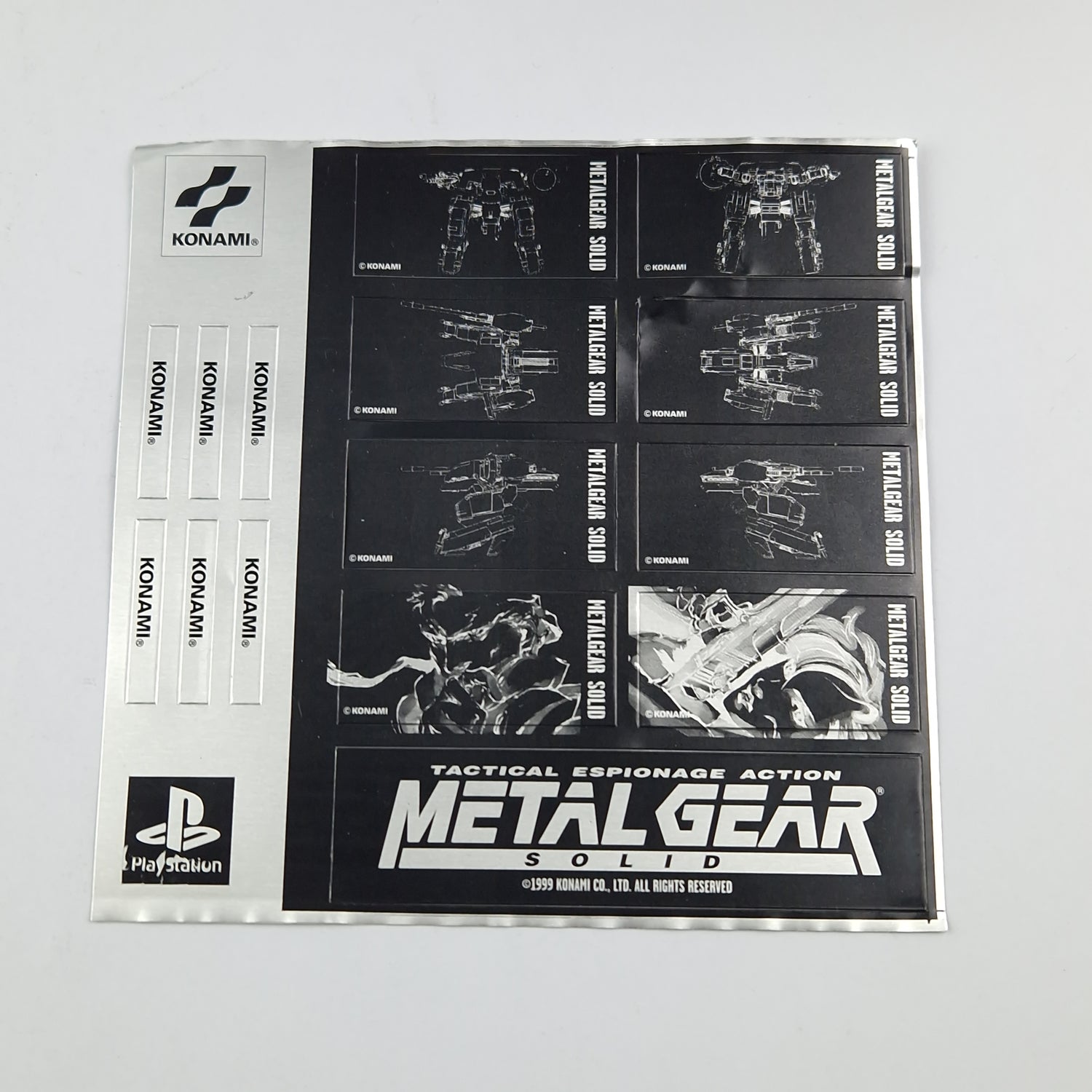 Playstation 1 Game: Metal Gear Solid Limited Premium Edition Package - PS1 OVP