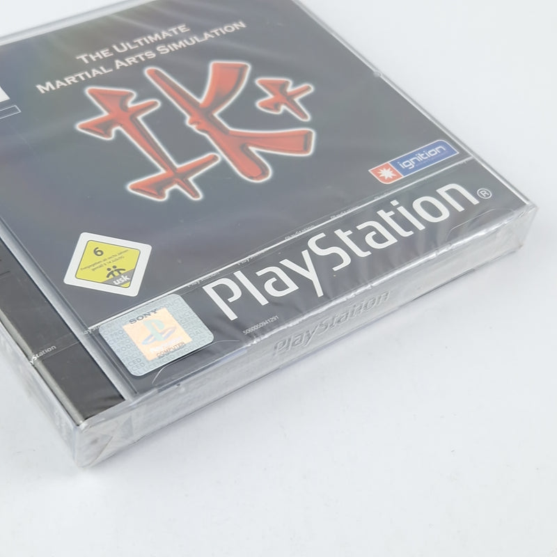 Playstation 1 game: The Ultimate Martial Arts Simulation - OVP NEW SEALED PS1