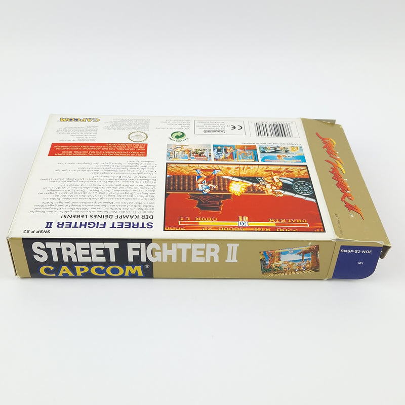 Super Nintendo game: Street Fighter II - SNES module instructions OVP cib / PAL