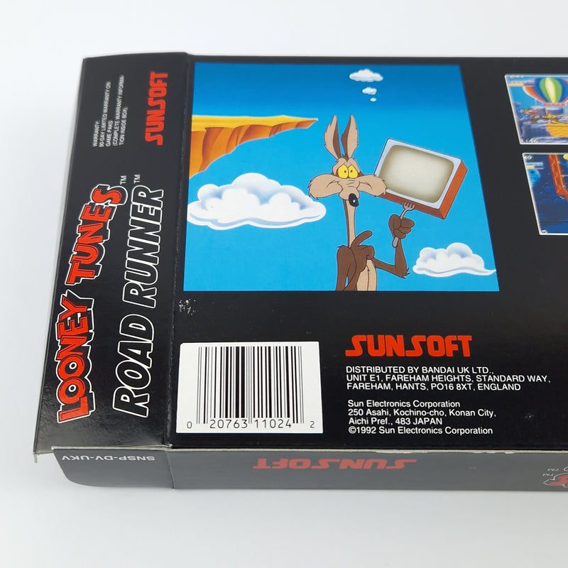 Super Nintendo Game: Looney Tunes Road Runner - SNES Module Instructions OVP cib