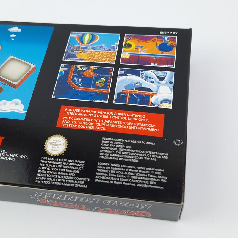 Super Nintendo Game: Looney Tunes Road Runner - SNES Module Instructions OVP cib