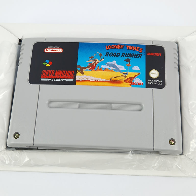 Super Nintendo Spiel : Looney Tunes Road Runner - SNES Modul Anleitung OVP cib
