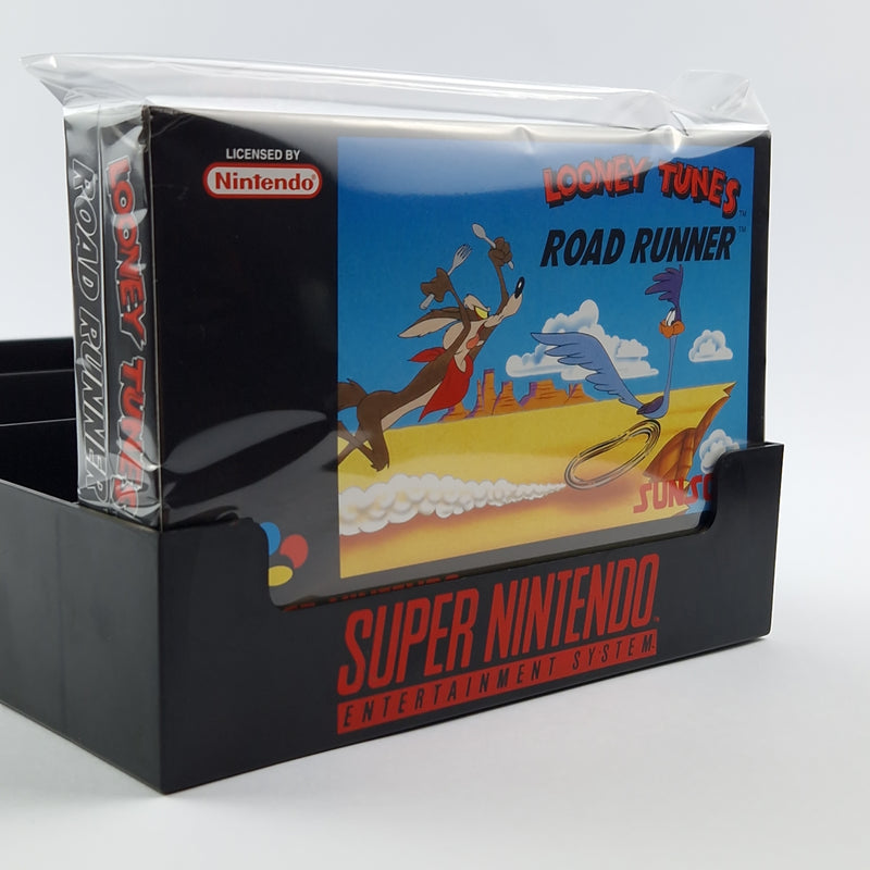 Super Nintendo Game: Looney Tunes Road Runner - SNES Module Instructions OVP cib