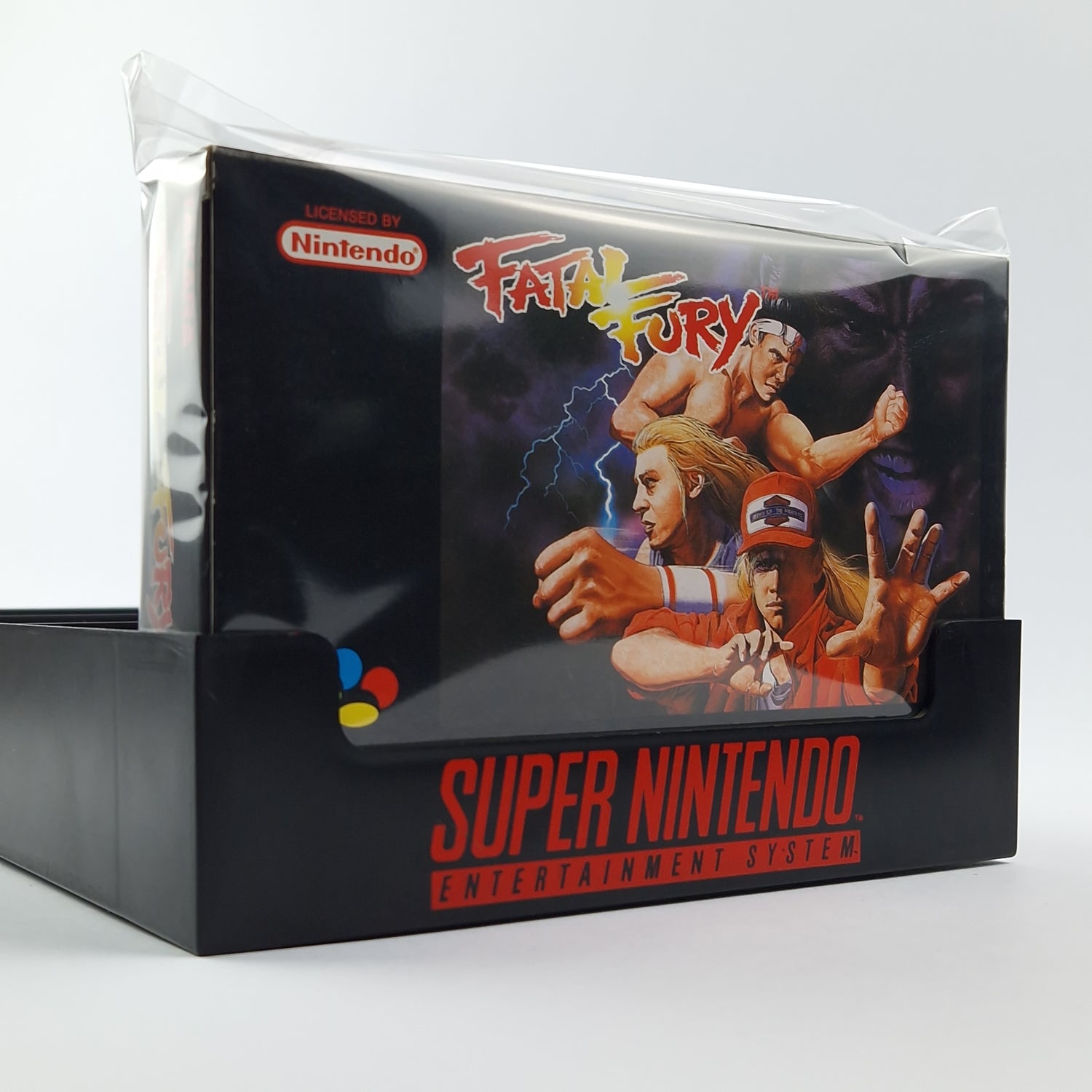 Super Nintendo Spiel : Fatal Fury - SNES Modul Anleitung OVP cib / PAL Version
