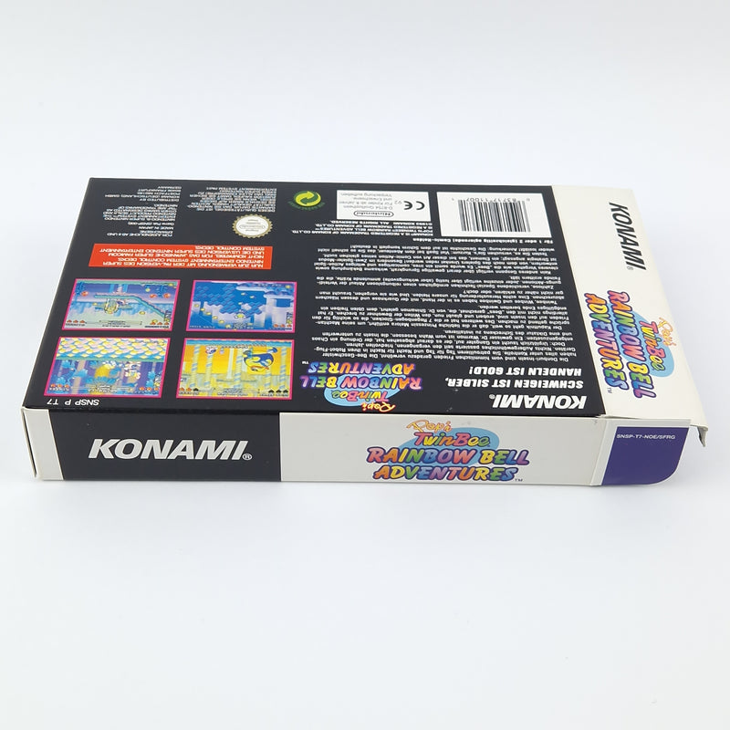 Super Nintendo Spiel : Pop´n TwinBee Rainbow Bell Adventures - SNES PAL OVP cib