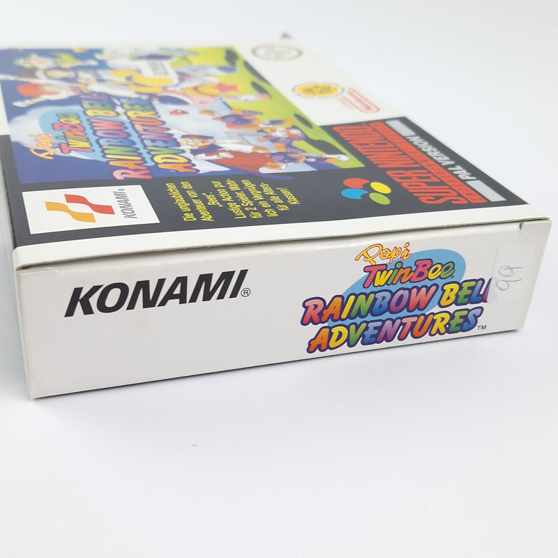 Super Nintendo Spiel : Pop´n TwinBee Rainbow Bell Adventures - SNES PAL OVP cib