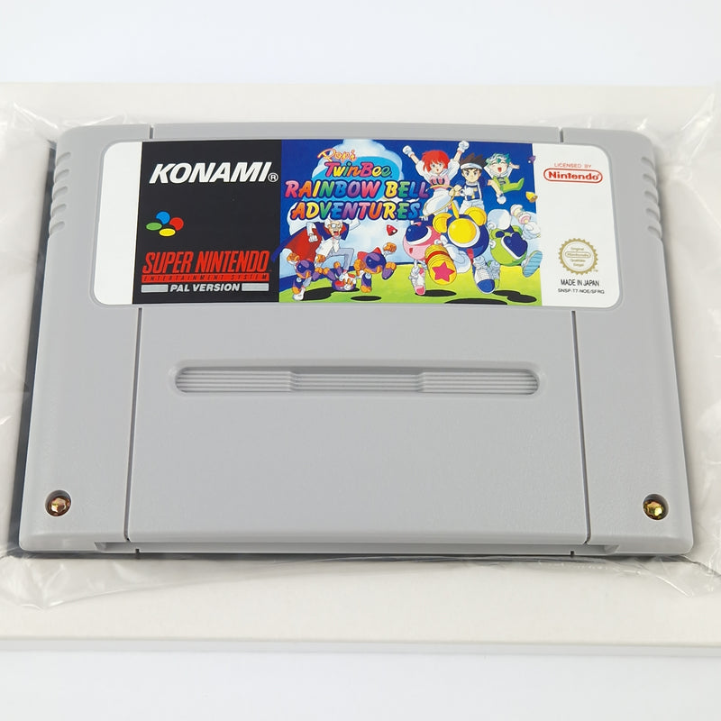 Super Nintendo Spiel : Pop´n TwinBee Rainbow Bell Adventures - SNES PAL OVP cib