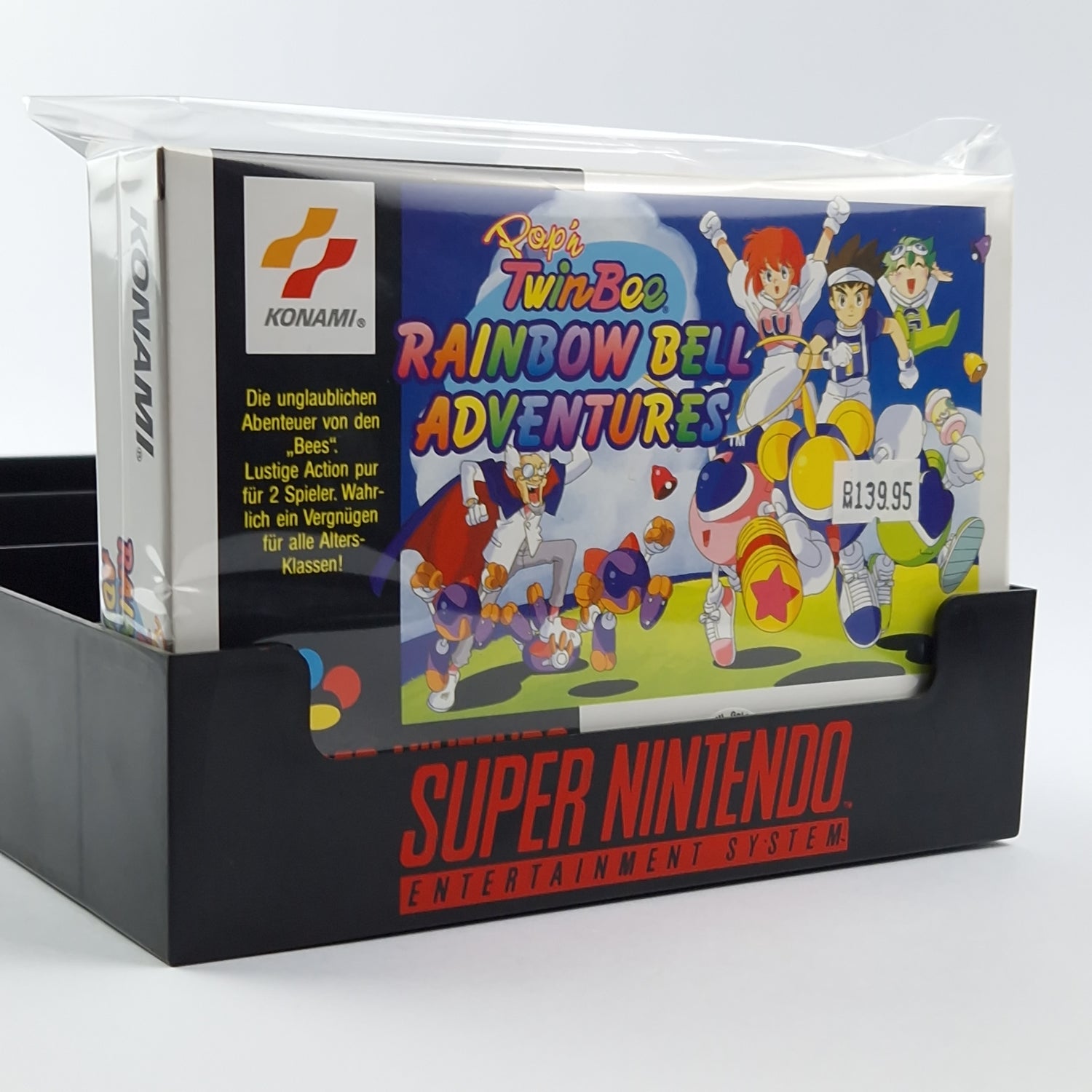 Super Nintendo Spiel : Pop´n TwinBee Rainbow Bell Adventures - SNES PAL OVP cib