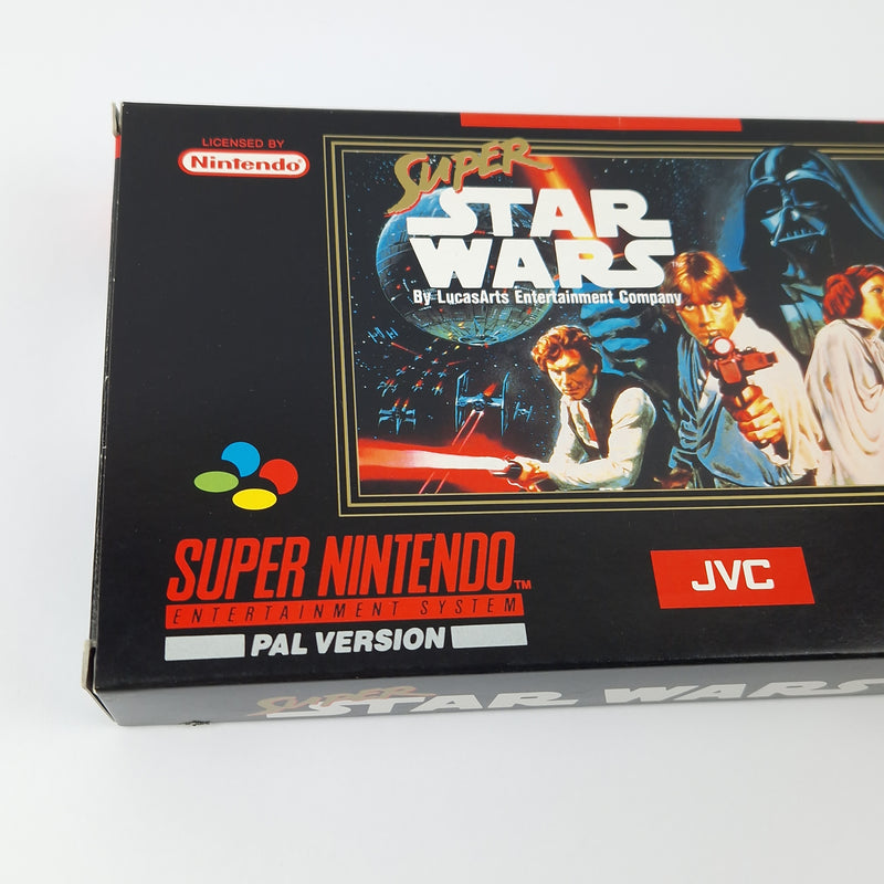 Super Nintendo Spiel : Super Star Wars - Modul Anleitung OVP cib / SNES PAL NOE