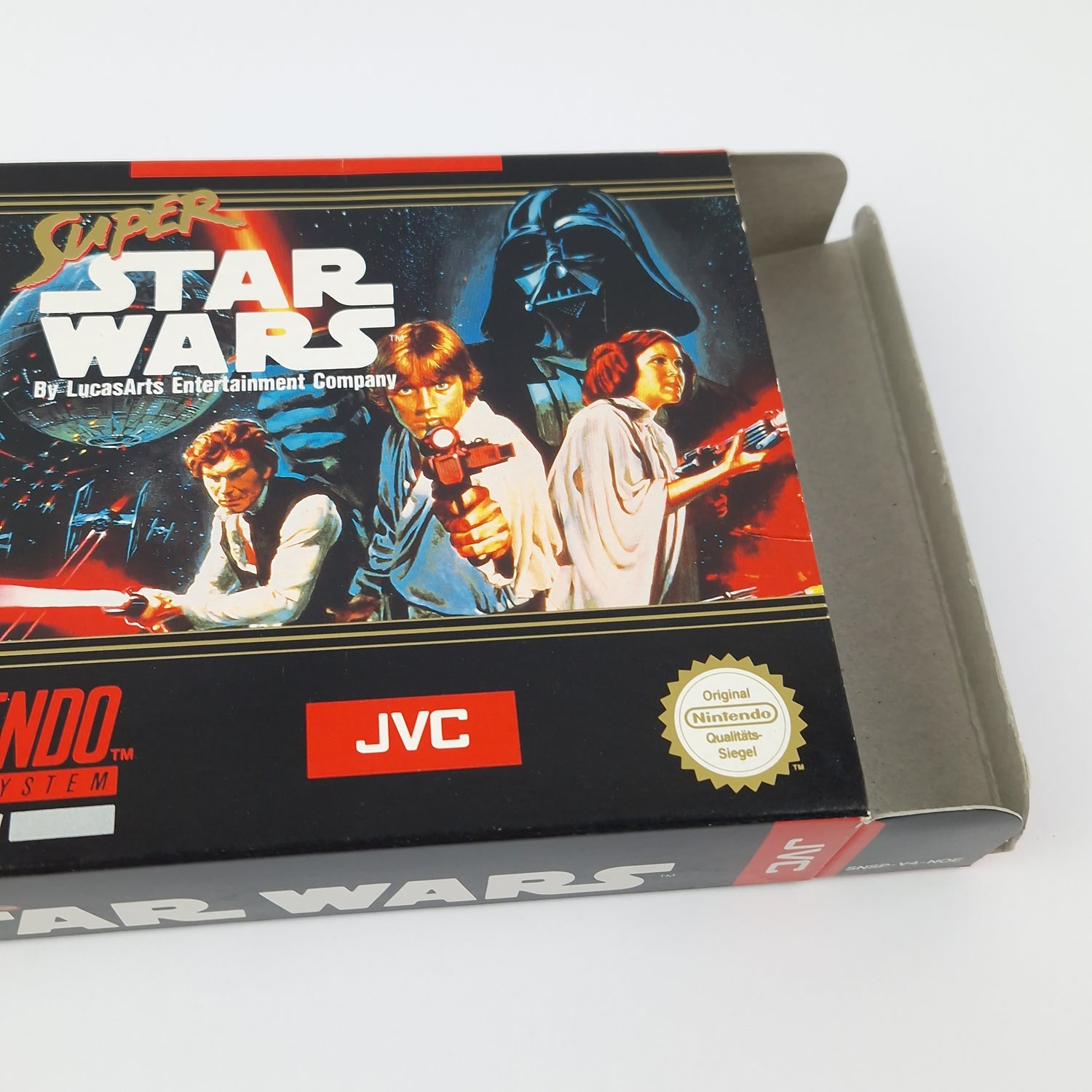 Super Nintendo Spiel : Super Star Wars - Modul Anleitung OVP cib / SNES PAL NOE