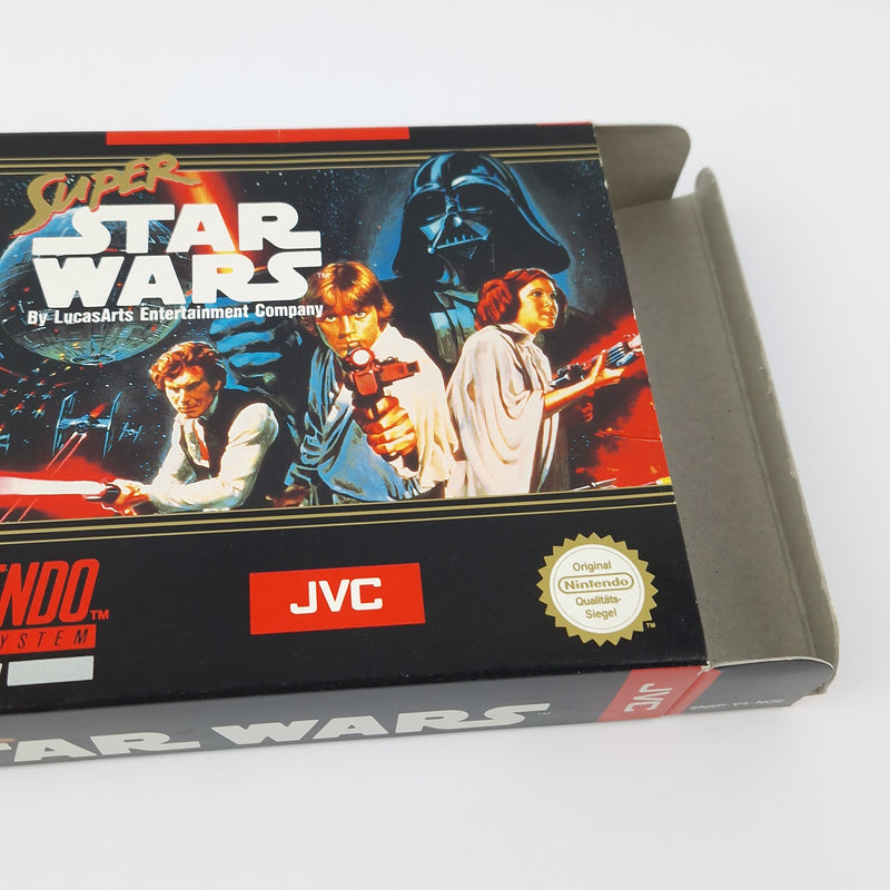 Super Nintendo Spiel : Super Star Wars - Modul Anleitung OVP cib / SNES PAL NOE