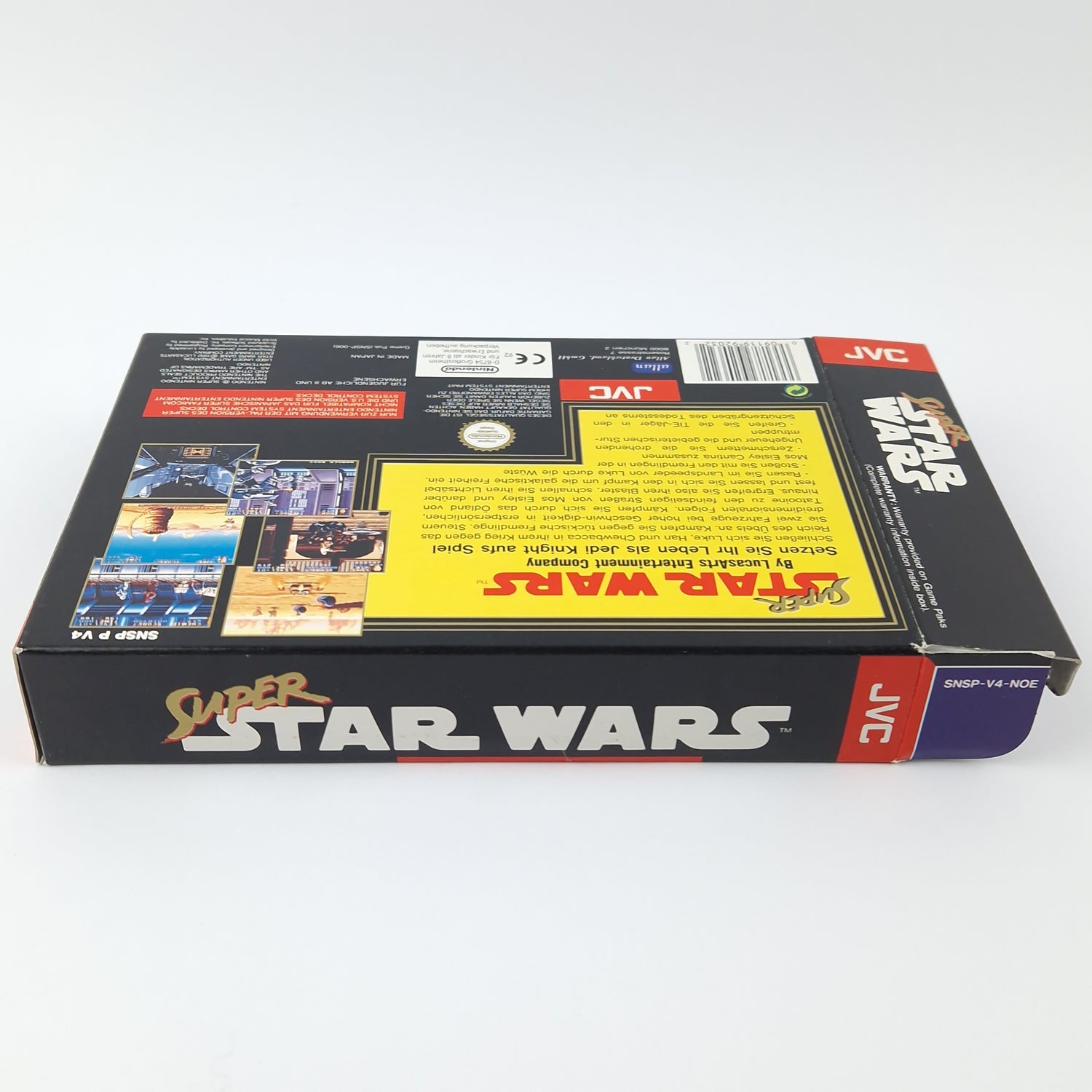 Super Nintendo Spiel : Super Star Wars - Modul Anleitung OVP cib / SNES PAL NOE