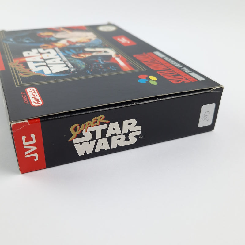 Super Nintendo Spiel : Super Star Wars - Modul Anleitung OVP cib / SNES PAL NOE