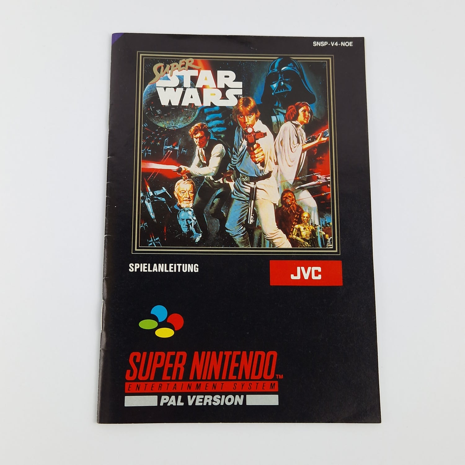 Super Nintendo Spiel : Super Star Wars - Modul Anleitung OVP cib / SNES PAL NOE