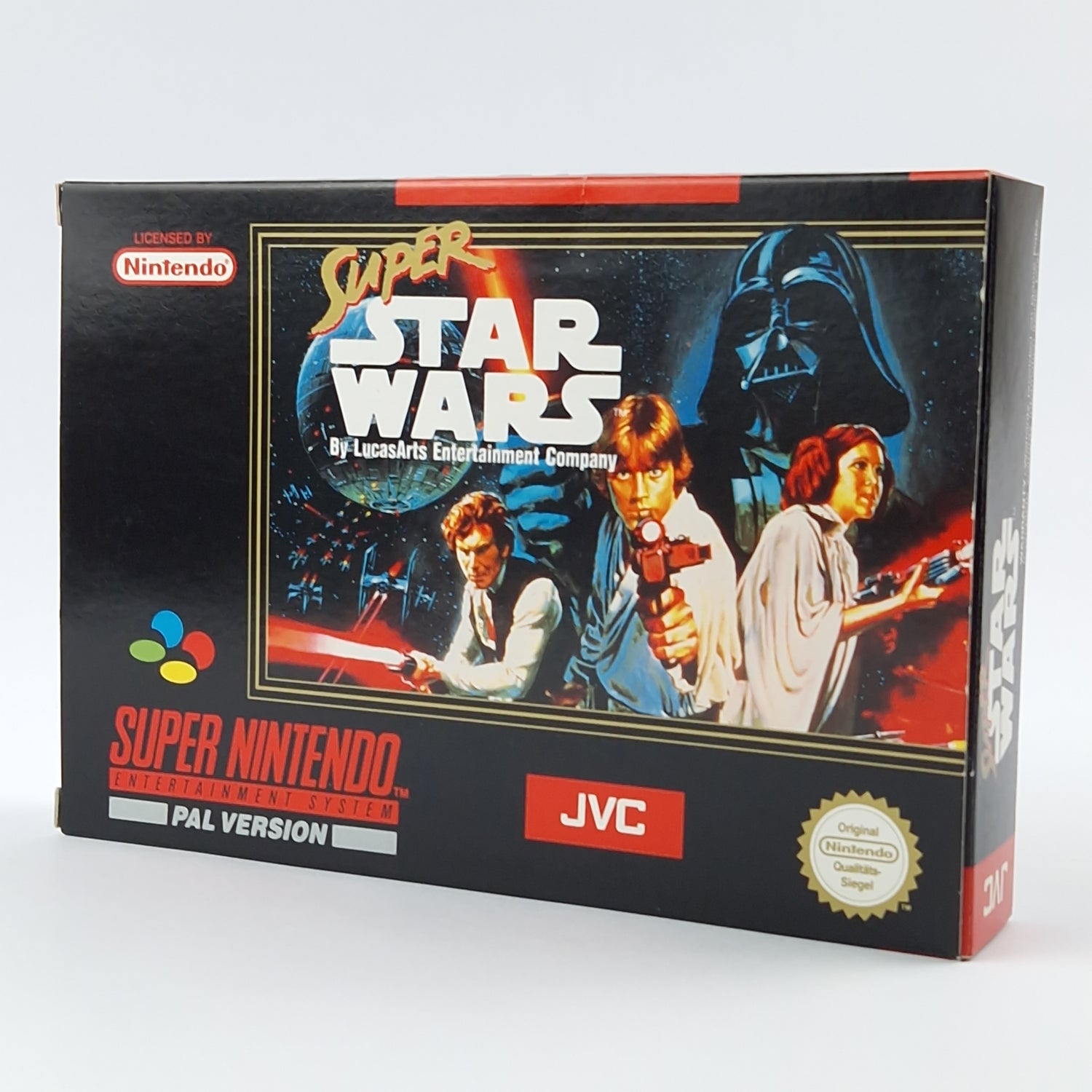 Super Nintendo Spiel : Super Star Wars - Modul Anleitung OVP cib / SNES PAL NOE