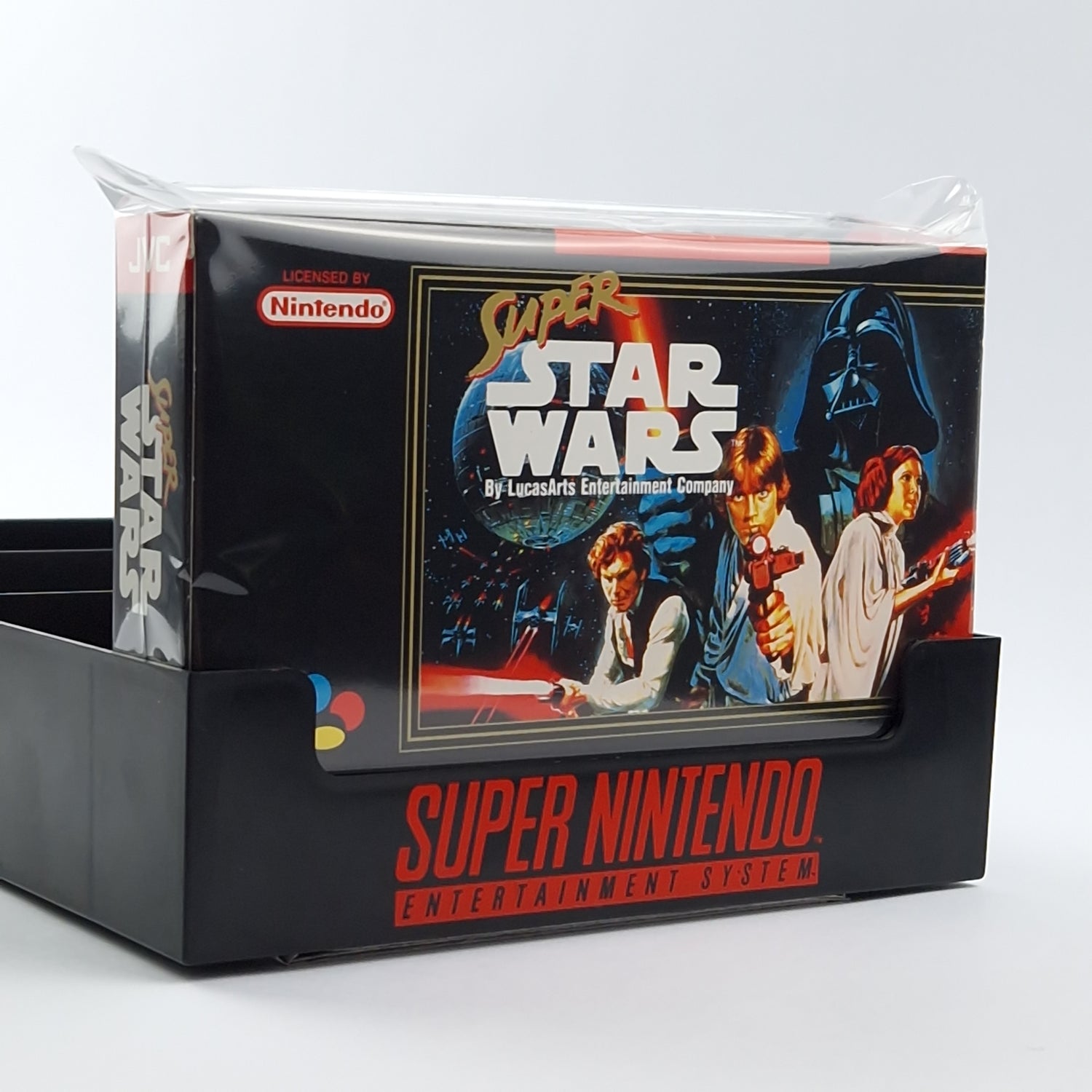 Super Nintendo Spiel : Super Star Wars - Modul Anleitung OVP cib / SNES PAL NOE