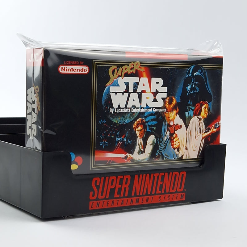 Super Nintendo Game: Super Star Wars - Module Instructions OVP cib / SNES PAL NOE