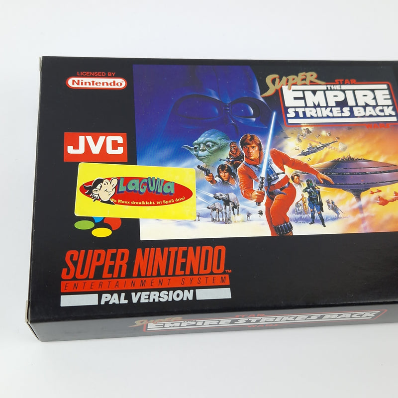Super Nintendo Spiel : Super Star Wars The Empire Strikes Back - SNES OVP PAL