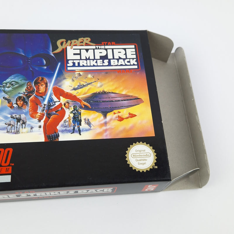 Super Nintendo Game: Super Star Wars The Empire Strikes Back - SNES OVP PAL