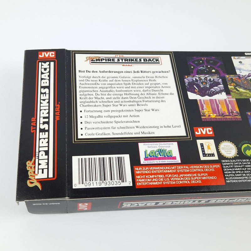 Super Nintendo Spiel : Super Star Wars The Empire Strikes Back - SNES OVP PAL