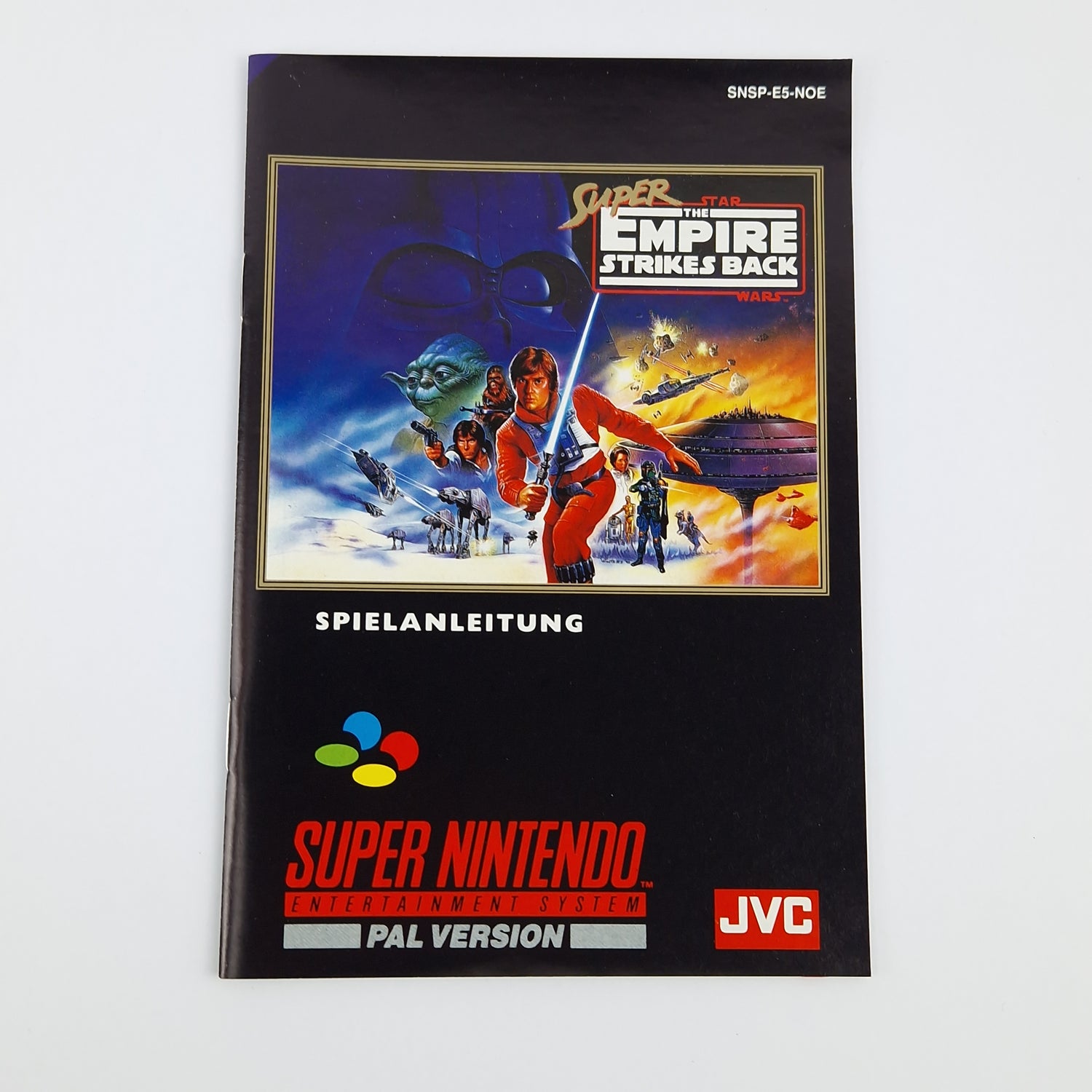 Super Nintendo Spiel : Super Star Wars The Empire Strikes Back - SNES OVP PAL