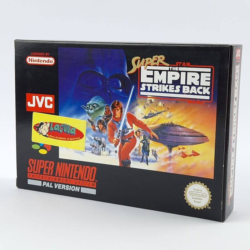 Super Nintendo Spiel : Super Star Wars The Empire Strikes Back - SNES OVP PAL