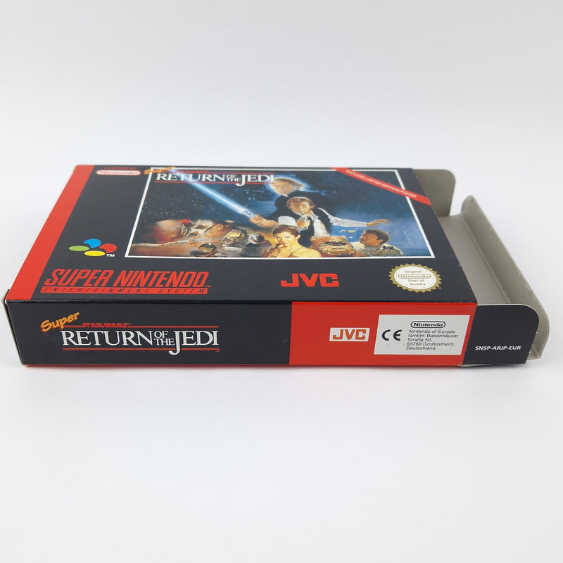 Super Nintendo Game: Super Star Wars Return of the Jedi - SNES OVP PAL EUR