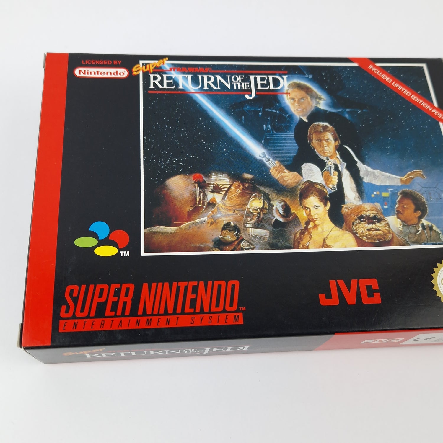 Super Nintendo Game: Super Star Wars Return of the Jedi - SNES OVP PAL EUR
