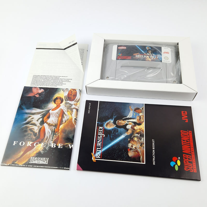 Super Nintendo Spiel : Super Star Wars Return of the Jedi - SNES OVP PAL EUR